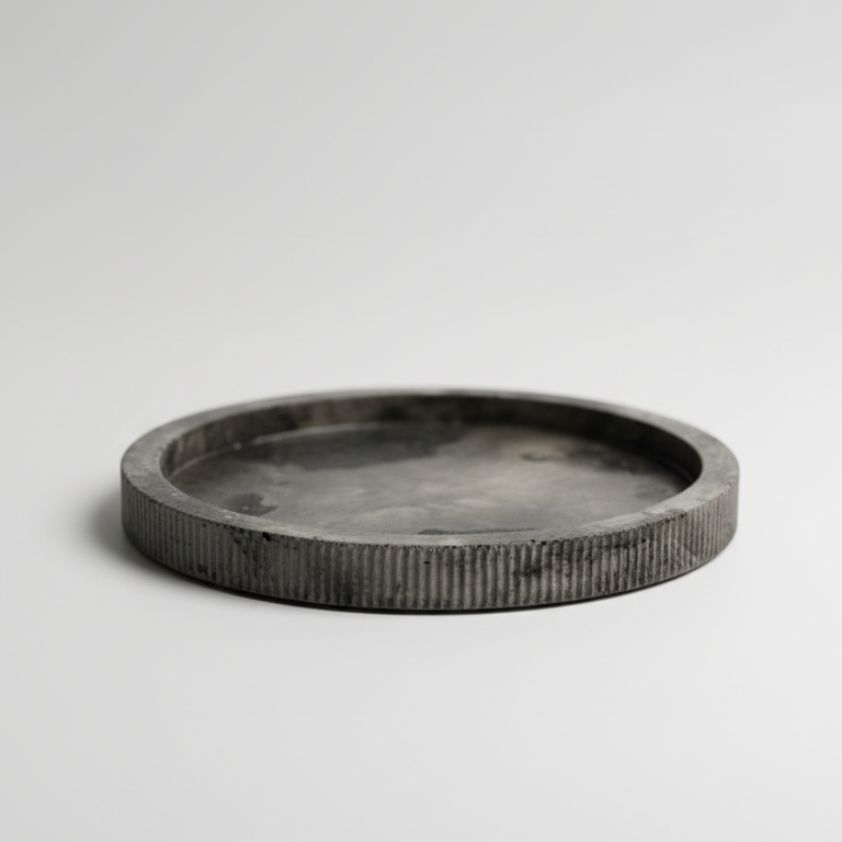 BANDEJA REDONDA RAYADA