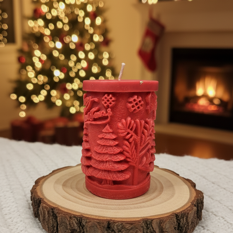 VELAS MERRY NAVIDEÑAS