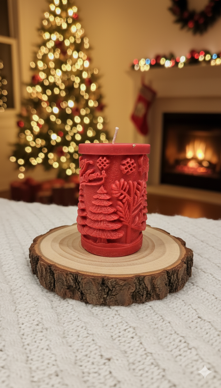 VELAS MERRY NAVIDEÑAS