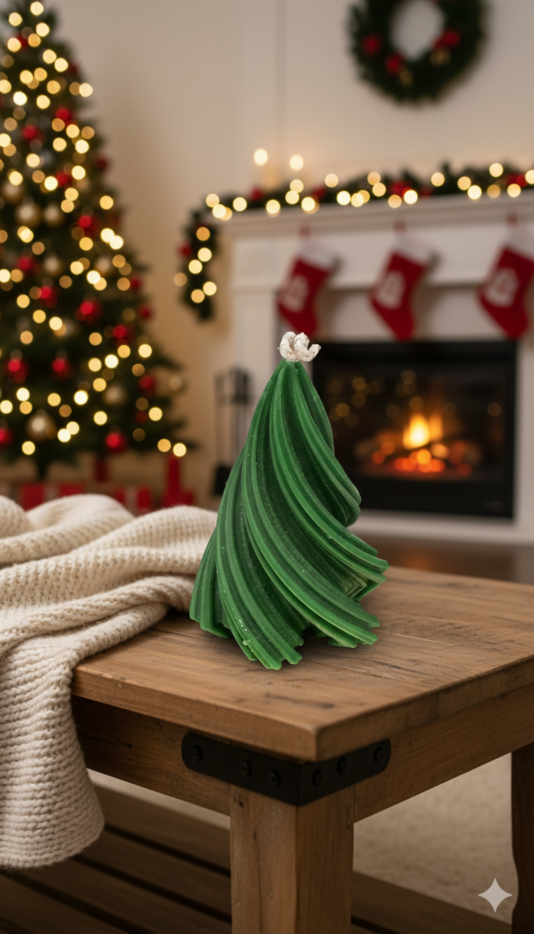 VELAS PINO  NAVIDEÑO