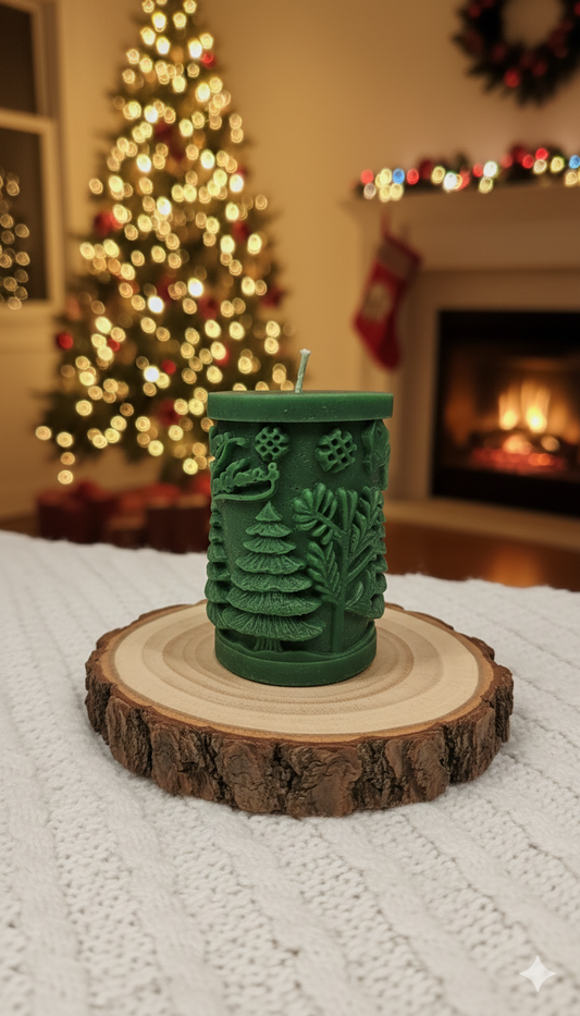 VELAS MERRY NAVIDEÑAS