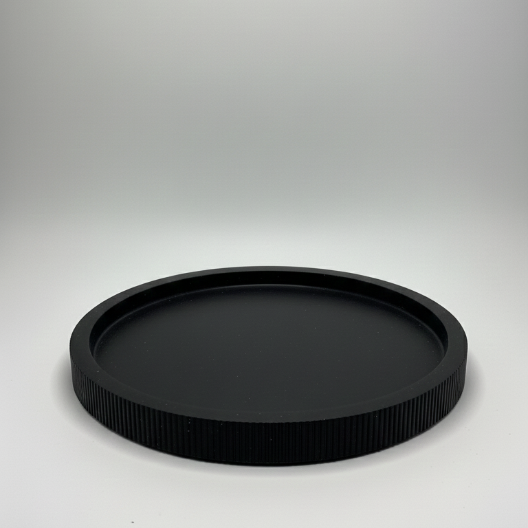 BANDEJA REDONDA RAYADA