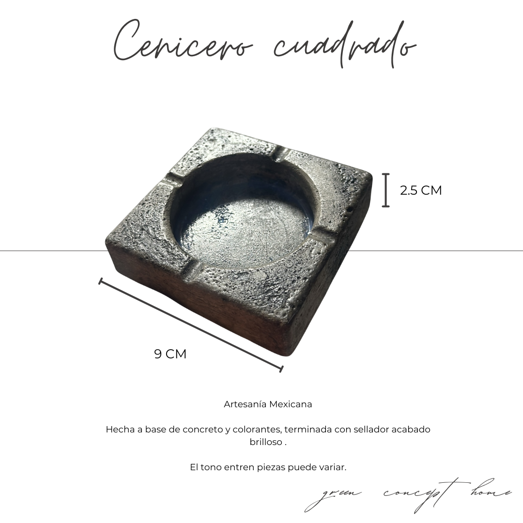 CENICERO CUADRADO