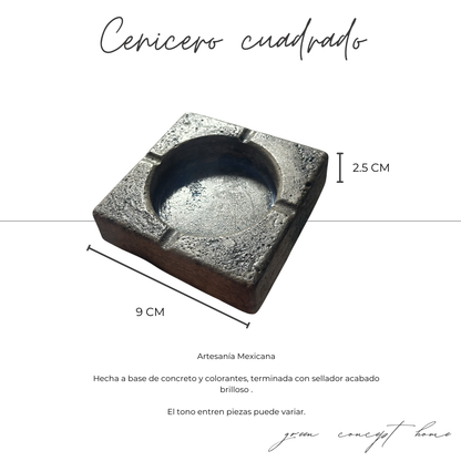 CENICERO CUADRADO